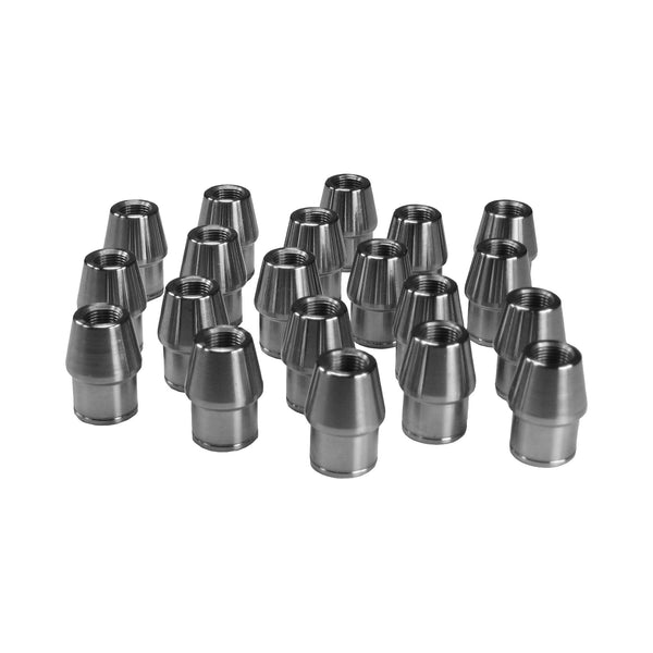 C73-945-20_1 1-1/4” OD X .120” Tube Size, Chromoly Steel 4130N Round Tube Adapter 5 8-18 Left Hand Bag of 20