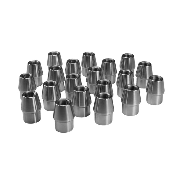 C73-950-20_1 1-3/8” OD X .095” Tube Size, Chromoly Steel 4130N Round Tube Adapter 3 4-16 Right Hand Bag of 20