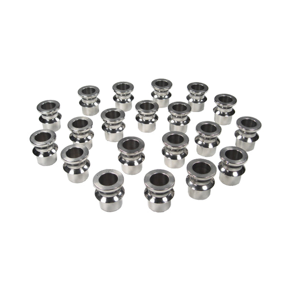 C78-015-20_1 Stainless Steel High Misalignment Bushings 3 4 Inch Inside Diameter: 1 Inch Outside Diameter: 3 4 Inch Height: 28 Degree Misalignment Bag of 20