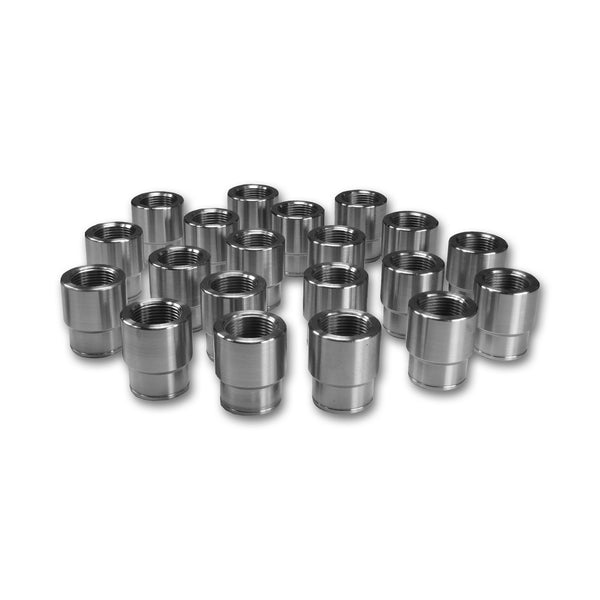 C78-113-20_1 1-3/4” OD X .120” Tube Size, Chromoly Steel 4130N Round Tube Adapter 1-1 4-12 Left Hand Bag of 20