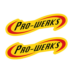 C97-160-A Pro-werks Decals (pair) 2-1/2