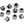 StudBushingsFull Steel Stud Bushings, Pack of 10