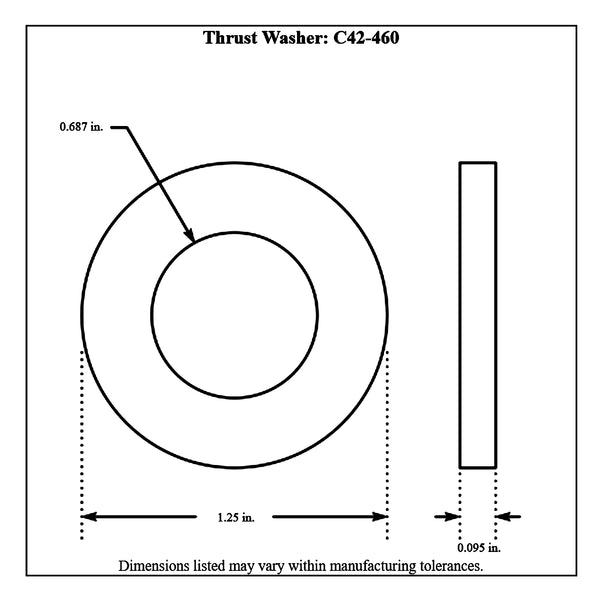 c42-460diagram Stiletto Spindle Thrust Washer