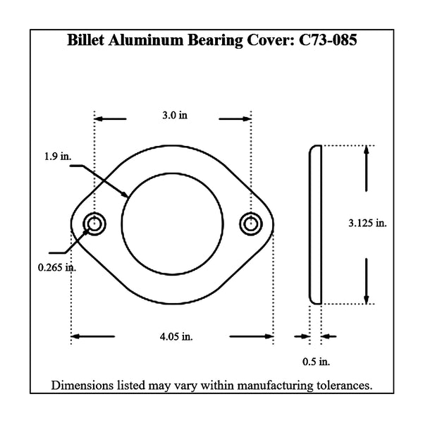 c73-085diagram Billet Aluminum Steering Bearing Cover