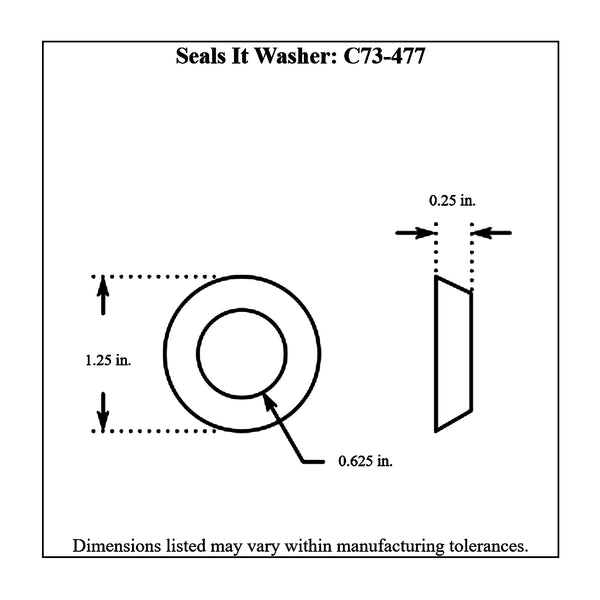 c73-477-2diagram Seals It Rod End Washers For 5 8 Inch Rod End