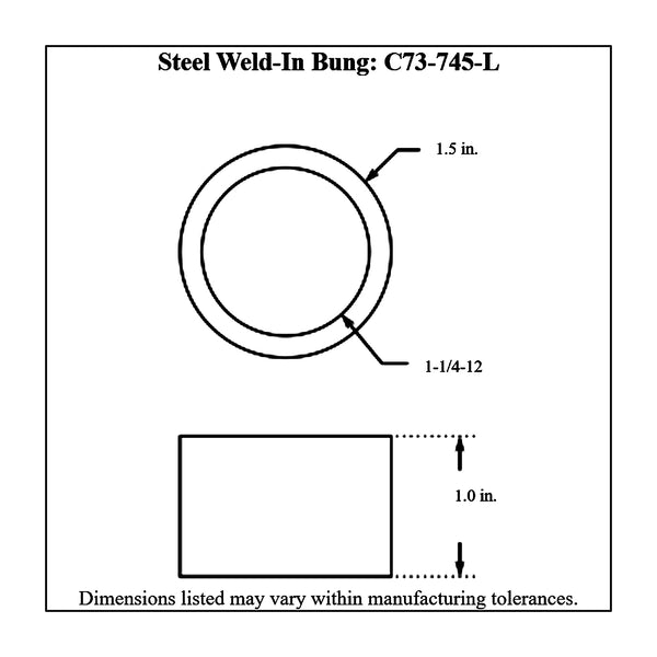 c73-745-ldiagram_b4b4daee-e2f2-40a8-9eaf-2d53fd2580b0 Easy Turn Fill Cap with Steel Weld Bung 1-5 8 Inch without Lanyard Boss 1 Inch Red