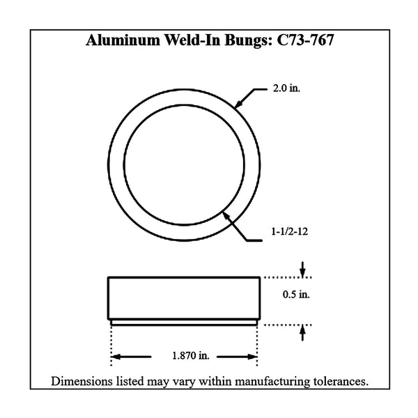 c73-757diagram2_2d364b1c-d013-48d5-8a2e-277faa79bfa8 Easy Turn Fill Cap with Aluminum Weld Bung 2 Inch without Lanyard Boss 1 2 Inch Blue