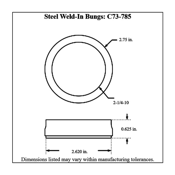 c73-771diagram2_815abb95-bf6e-4ed2-9b1f-b738433b4d67 Easy Turn Fill Cap with Steel Weld Bung 2-3 4 Inch with Lanyard Boss 5 8 Inch Red