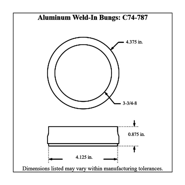 c74-777diagram2_50595074-1188-4063-8b10-cad422be74f7 Easy Turn Fill Cap with Aluminum Weld Bung 4-1 4 Inch with Lanyard Boss 7 8 Inch Blue